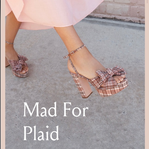 Loeffler Randall Natalia Plaid NEW - Picture 3 of 6